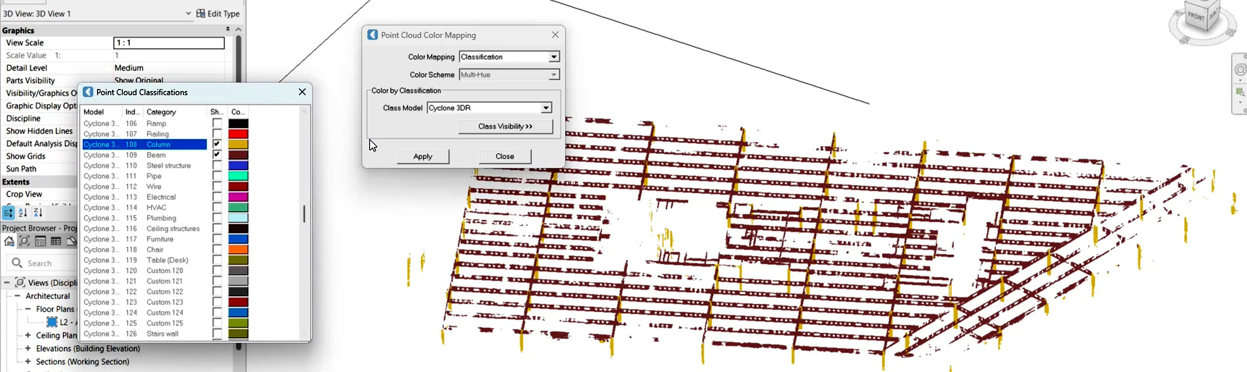 CloudWorx for Revit Viewer
